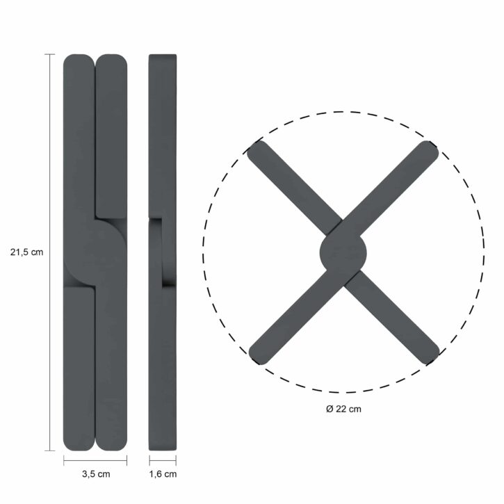afmetingen pannenonderzetter