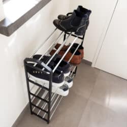 Schoenenrek met 5 legplanken
