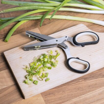 Groentes knippen in stukjes