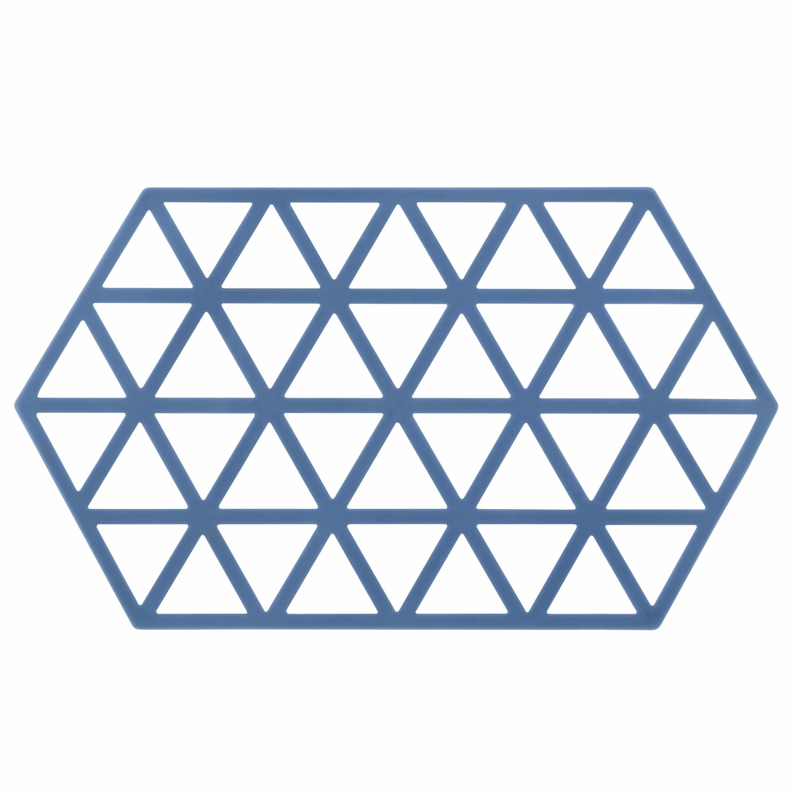 pannenonderzetter blauw