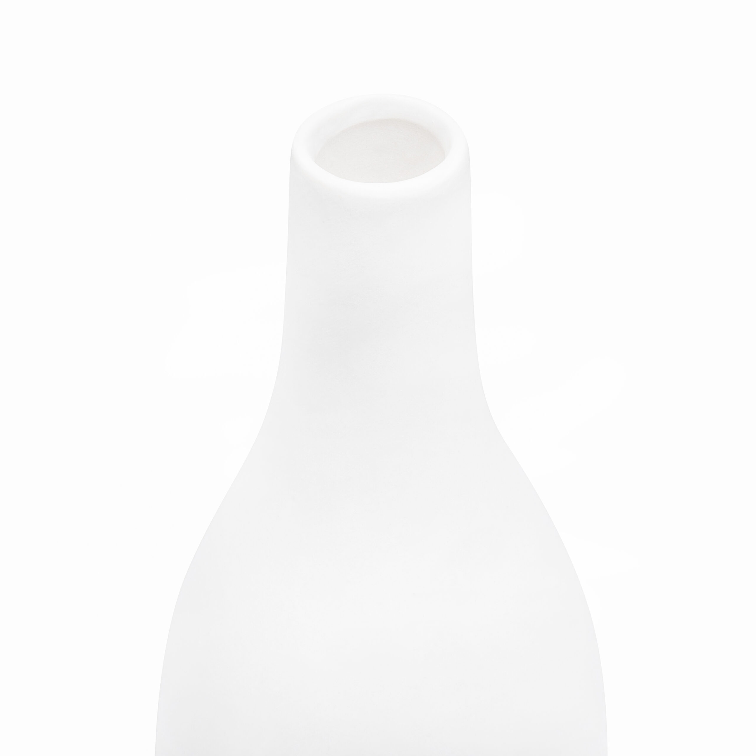 Decoratieve vaas met smalle hals