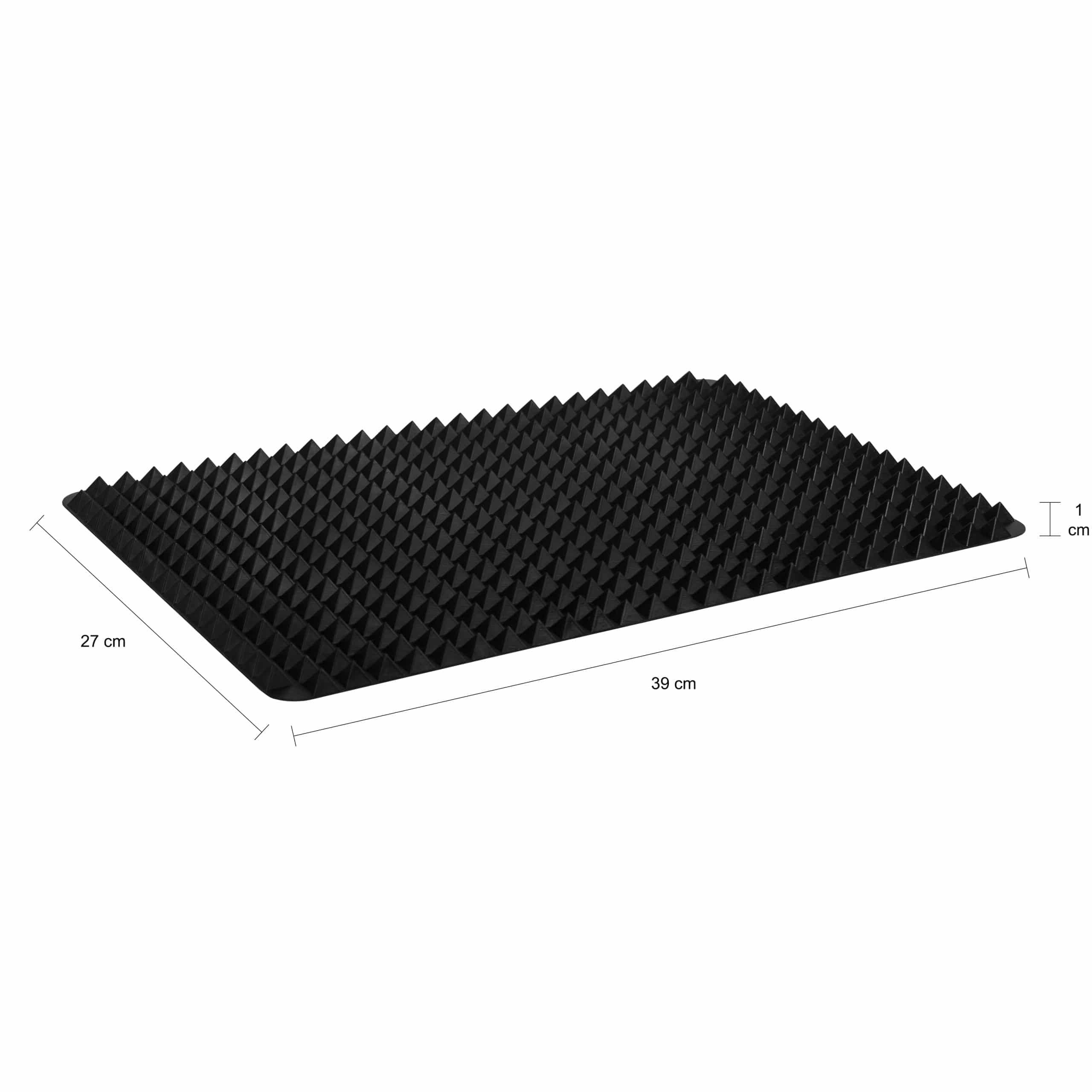 Afmetingen van de mat voor in de oven