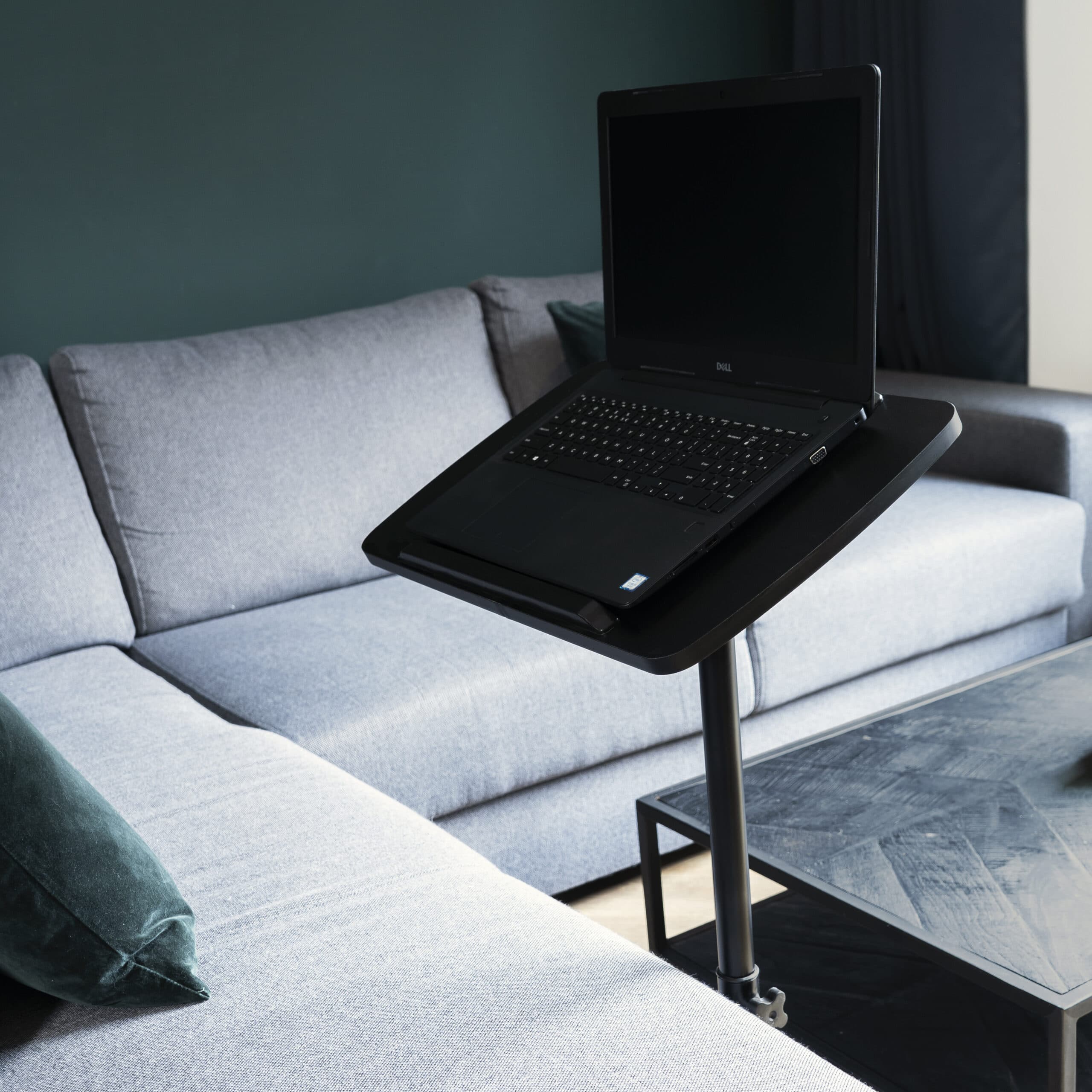 Verrijdbaar bijzettafeltje voor je laptop