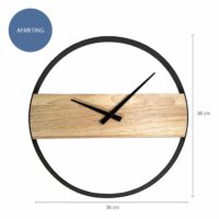 Staal met houten klokken