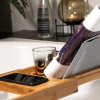 Plank voor in bad