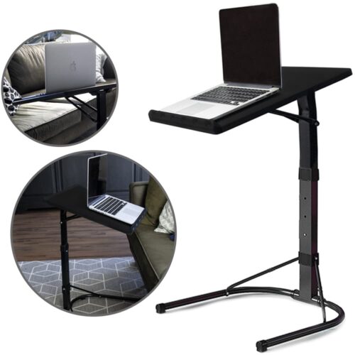 verstelbare laptoptafel zwart